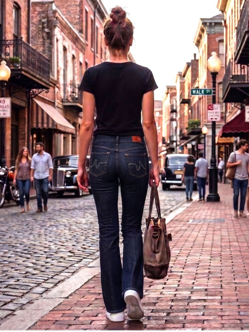 AG Adriano Goldschmied The Angel Bootcut Dark Wash Women's Denim Jeans Size 26R